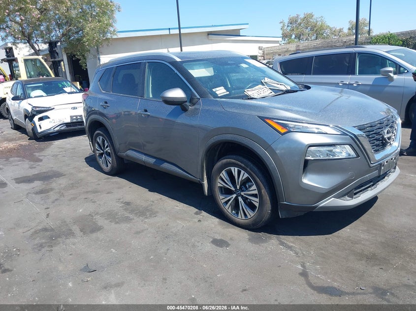 2022 Nissan Rogue VIN JN8BT3BA6NW043788 IAAI salvage auction — THEFT, Salvage Title, sold $8,050 on 2026-07-17 (photo 1)