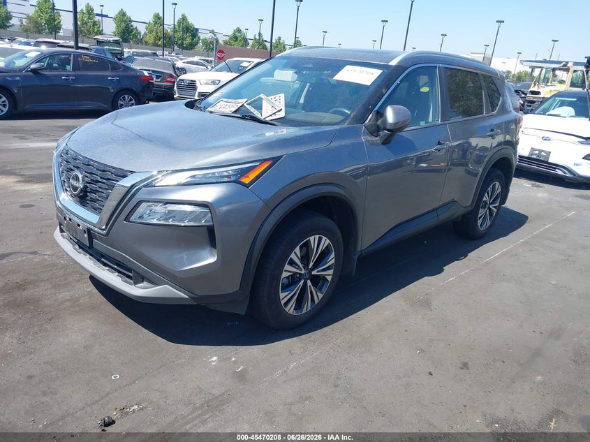 2022 Nissan Rogue VIN JN8BT3BA6NW043788 IAAI salvage auction — THEFT, Salvage Title, sold $8,050 on 2026-07-17 (photo 2)