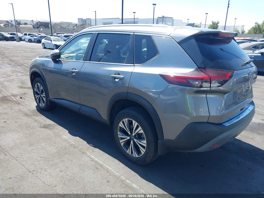 2022 Nissan Rogue VIN JN8BT3BA6NW043788 IAAI salvage auction — THEFT, Salvage Title, sold $8,050 on 2026-07-17 (photo 3)