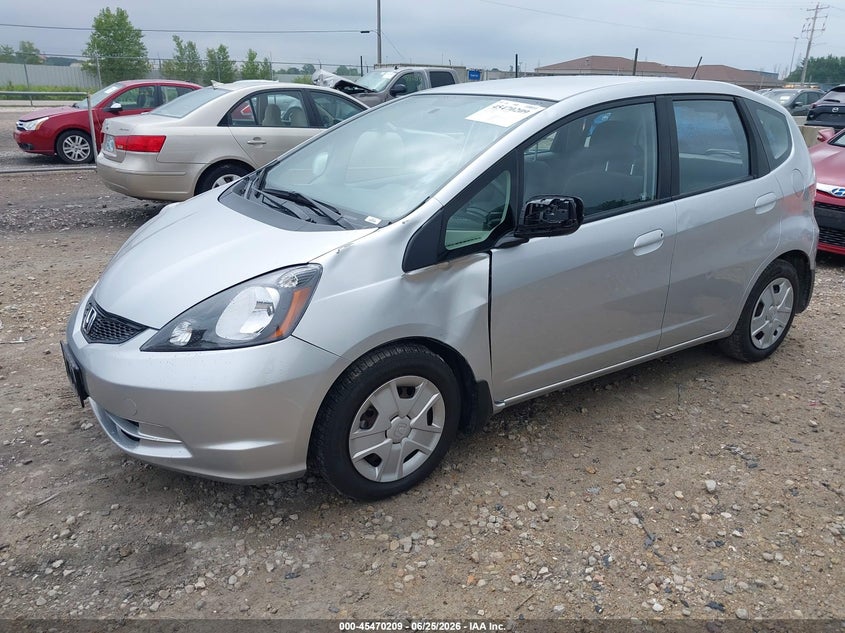 2013 Honda Fit VIN JHMGE8H32DC026342 IAAI salvage auction — LEFT FRONT, Salvage Title, sold $1,250 on 2026-07-18 (photo 2)