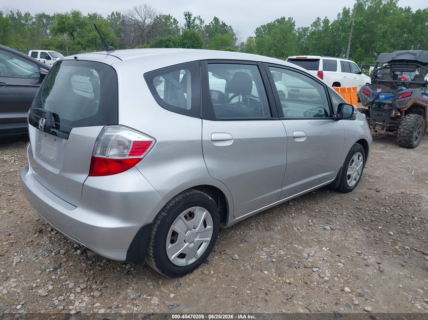 2013 Honda Fit VIN JHMGE8H32DC026342 IAAI salvage auction — LEFT FRONT, Salvage Title, sold $1,250 on 2026-07-18 (photo 4)