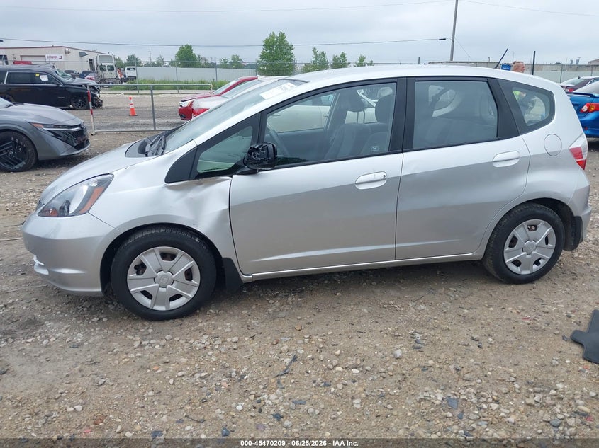 2013 Honda Fit VIN JHMGE8H32DC026342 IAAI salvage auction — LEFT FRONT, Salvage Title, sold $1,250 on 2026-07-18 (photo 6)