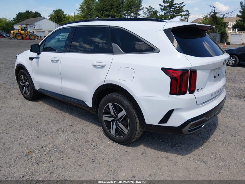 2021 Kia Sorento VIN 5XYRL4LC9MG051718 IAAI salvage auction — FRONT END, Salvage (New Jersey), sold $5,700 on 2026-08-01 (photo 3)