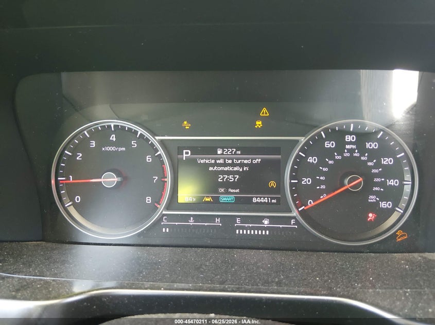 2021 Kia Sorento VIN 5XYRL4LC9MG051718 IAAI salvage auction — FRONT END, Salvage (New Jersey), sold $5,700 on 2026-08-01 (photo 7)