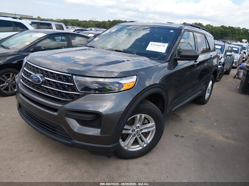 2020 Ford Explorer VIN 1FMSK8DH1LGB73230 IAAI salvage auction — HAIL, Salvage (Ohio), sold $7,550 on 2026-07-28 (photo 2)