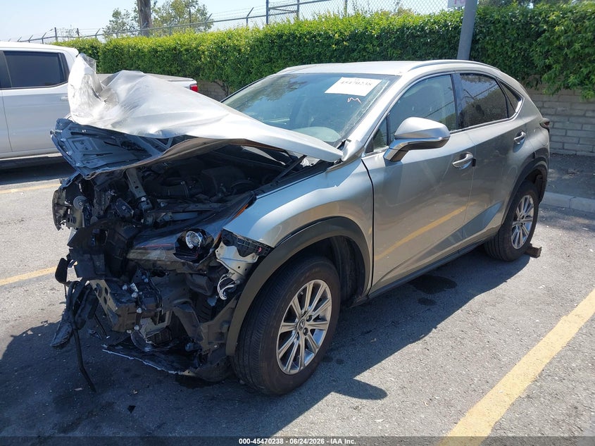 2021 Lexus VIN JTJDARBZ8M2191303 IAAI salvage auction — FRONT END, Salvage (California), sold $3,225 on 2026-07-21 (photo 2)