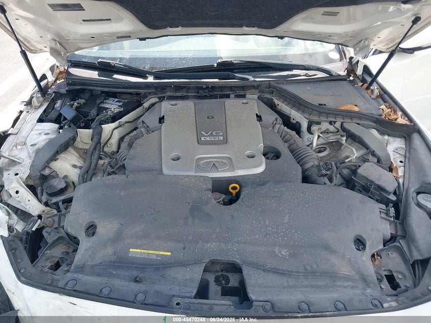 2014 Infiniti Q50 VIN JN1BV7AR8EM687408 IAAI salvage auction — RIGHT FRONT, Rebuildable (Florida), sold $2,350 on 2026-07-23 (photo 9)