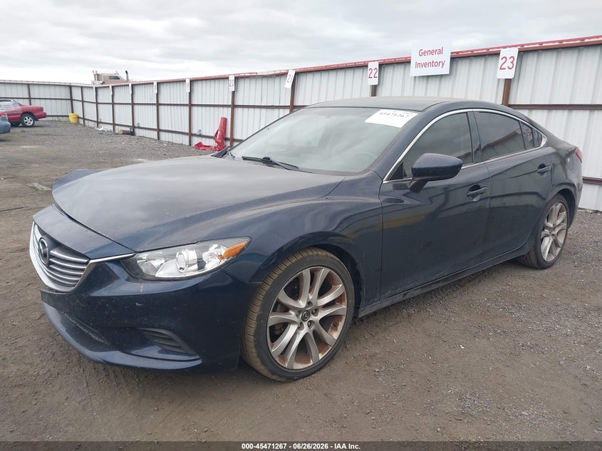 2016 Mazda 6 VIN JM1GJ1V57G1432899 IAAI salvage auction — RIGHT FRONT, Bill Of Sale (Washington), sold $950 on 2026-07-25 (photo 2)