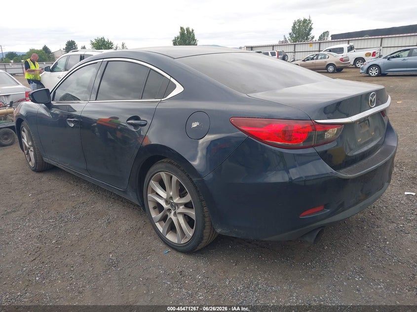 2016 Mazda 6 VIN JM1GJ1V57G1432899 IAAI salvage auction — RIGHT FRONT, Bill Of Sale (Washington), sold $950 on 2026-07-25 (photo 3)