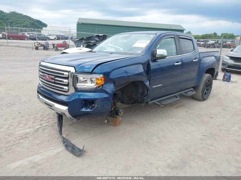 2019 Gmc Canyon VIN 1GTG6DEN9K1130459 IAAI salvage auction — LEFT FRONT, Salvage Title, sold $7,300 on 2026-07-31 (photo 2)