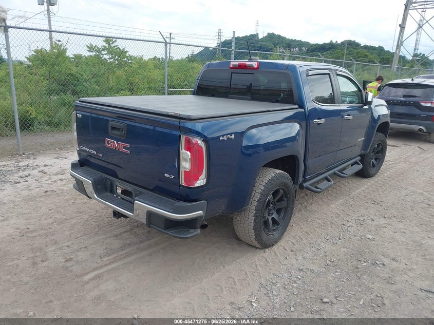 2019 Gmc Canyon VIN 1GTG6DEN9K1130459 IAAI salvage auction — LEFT FRONT, Salvage Title, sold $7,300 on 2026-07-31 (photo 4)