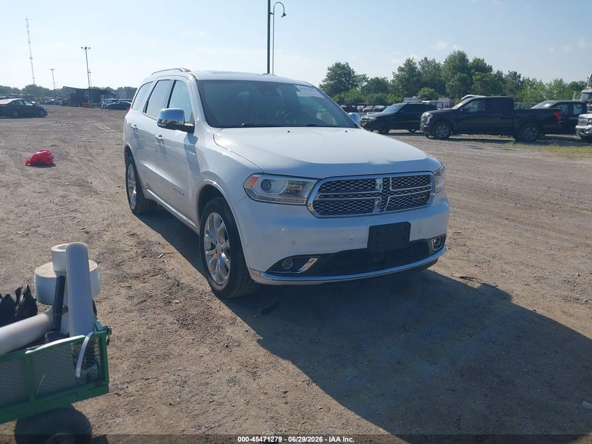 2018 Dodge Durango VIN 1C4RDJEG4JC434543 — IAAI salvage auction photo