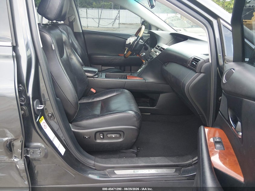 2010 Lexus Rx VIN 2T2BK1BAXAC013159 IAAI salvage auction — FRONT END, Salvage (Missouri), sold $1,650 on 2026-07-29 (photo 5)