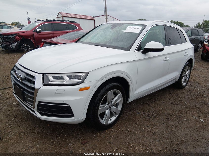 2019 Audi Q5 VIN WA1BNAFY3K2077783 IAAI salvage auction — SIDE, Clear (Indiana), sold $5,500 on 2026-07-29 (photo 2)