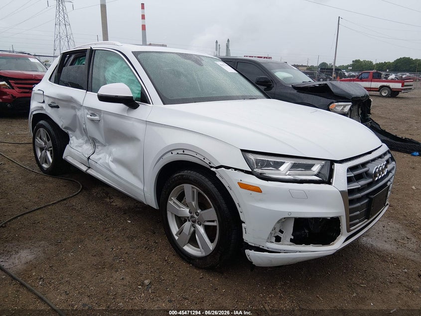 2019 Audi Q5 VIN WA1BNAFY3K2077783 IAAI salvage auction — SIDE, Clear (Indiana), sold $5,500 on 2026-07-29 (photo 6)