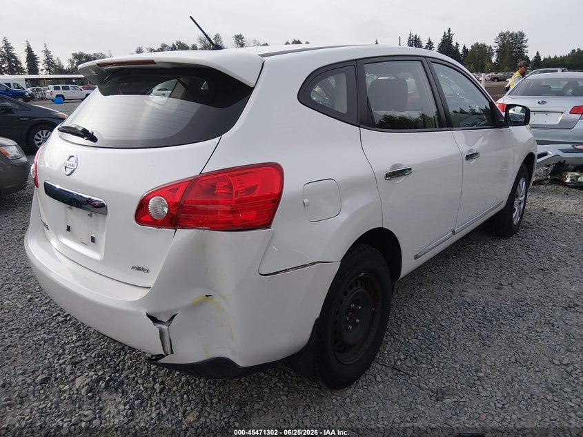 2011 Nissan Rogue sport VIN JN8AS5MV3BW273505 IAAI salvage auction — REAR END, Bill Of Sale (Washington), sold $475 on 2026-07-22 (photo 4)