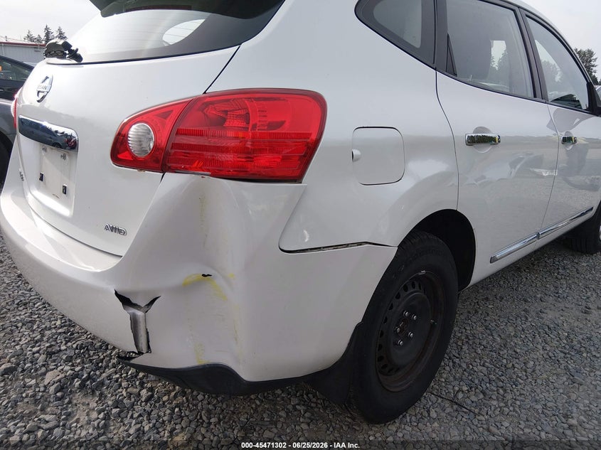 2011 Nissan Rogue sport VIN JN8AS5MV3BW273505 IAAI salvage auction — REAR END, Bill Of Sale (Washington), sold $475 on 2026-07-22 (photo 6)