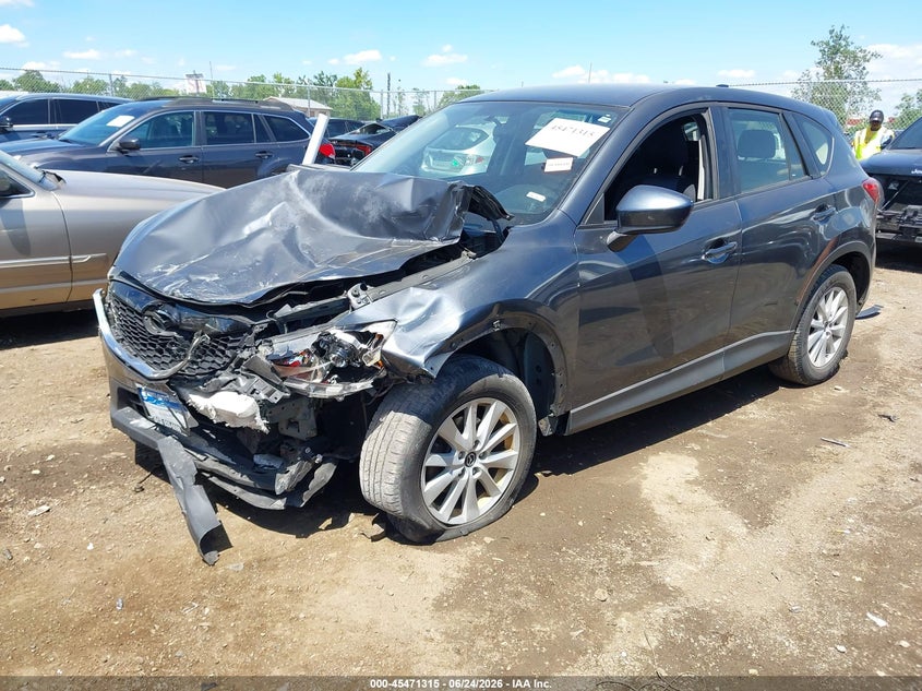2013 Mazda Cx-5 VIN JM3KE2BE4D0111436 IAAI salvage auction — FRONT END, Salvage Title, sold $575 on 2026-07-30 (photo 2)