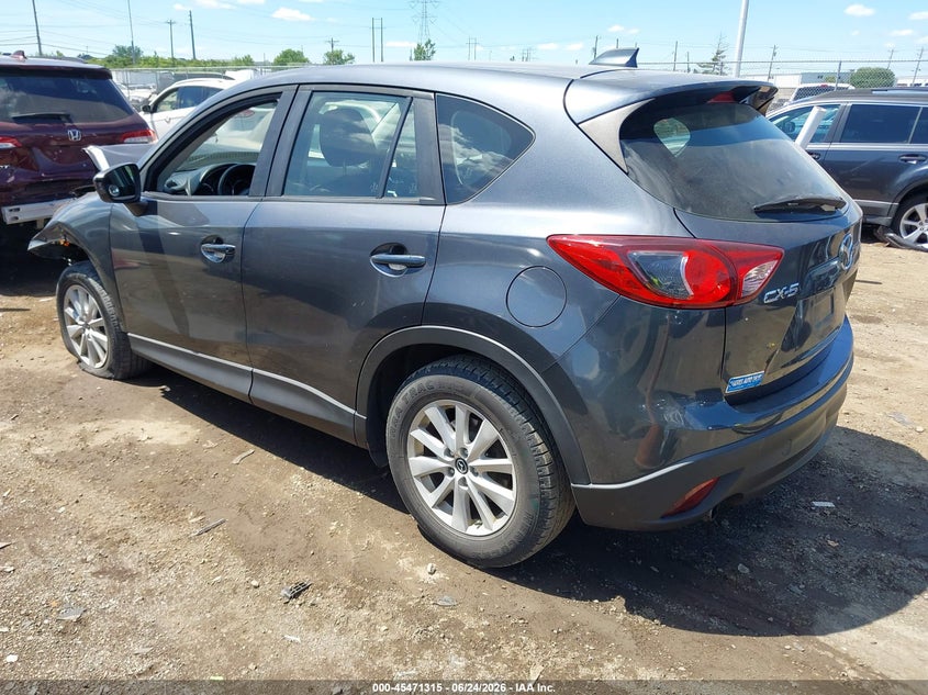 2013 Mazda Cx-5 VIN JM3KE2BE4D0111436 IAAI salvage auction — FRONT END, Salvage Title, sold $575 on 2026-07-29 (photo 3)