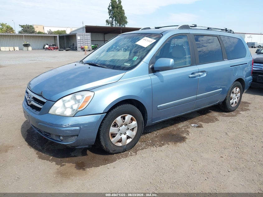 2007 Hyundai Entourage VIN KNDMC233076024221 IAAI salvage auction — NORMAL WEAR, Clear - Dealer Only (California), sold $725 on 2026-07-06 (photo 2)