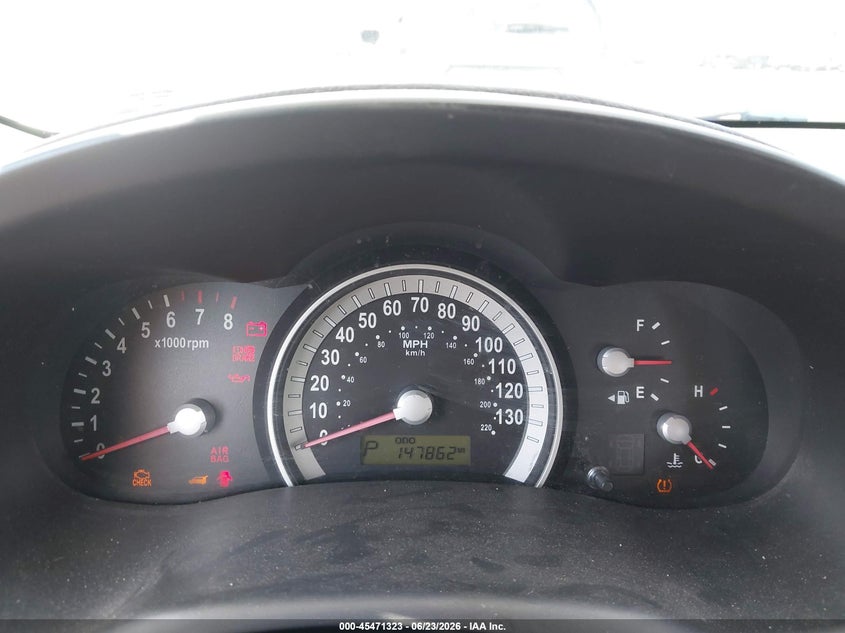 2007 Hyundai Entourage VIN KNDMC233076024221 IAAI salvage auction — NORMAL WEAR, Clear - Dealer Only (California), sold $725 on 2026-07-06 (photo 7)