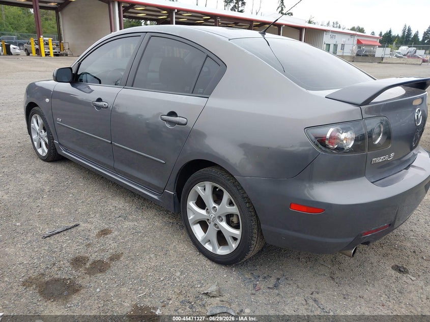 2007 Mazda 3 VIN JM1BK323471684759 IAAI salvage auction — NORMAL WEAR, Clear (Washington), sold $375 on 2026-07-08 (photo 3)