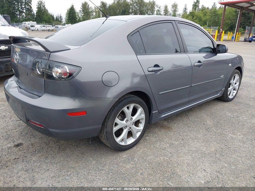 2007 Mazda 3 VIN JM1BK323471684759 IAAI salvage auction — NORMAL WEAR, Clear (Washington), sold $375 on 2026-07-08 (photo 4)