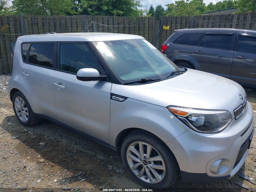 2017 Kia Soul VIN KNDJP3A59H7435775 IAAI salvage auction — NORMAL WEAR, Clear (Virginia), sold $800 on 2026-07-13 (photo 1)