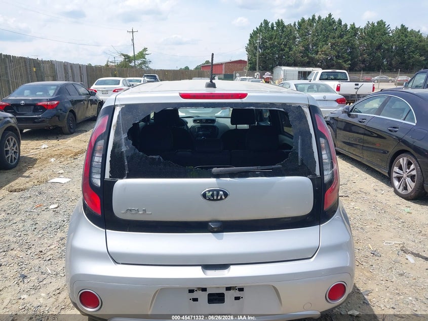 2017 Kia Soul VIN KNDJP3A59H7435775 IAAI salvage auction — NORMAL WEAR, Clear (Virginia), sold $800 on 2026-07-13 (photo 6)