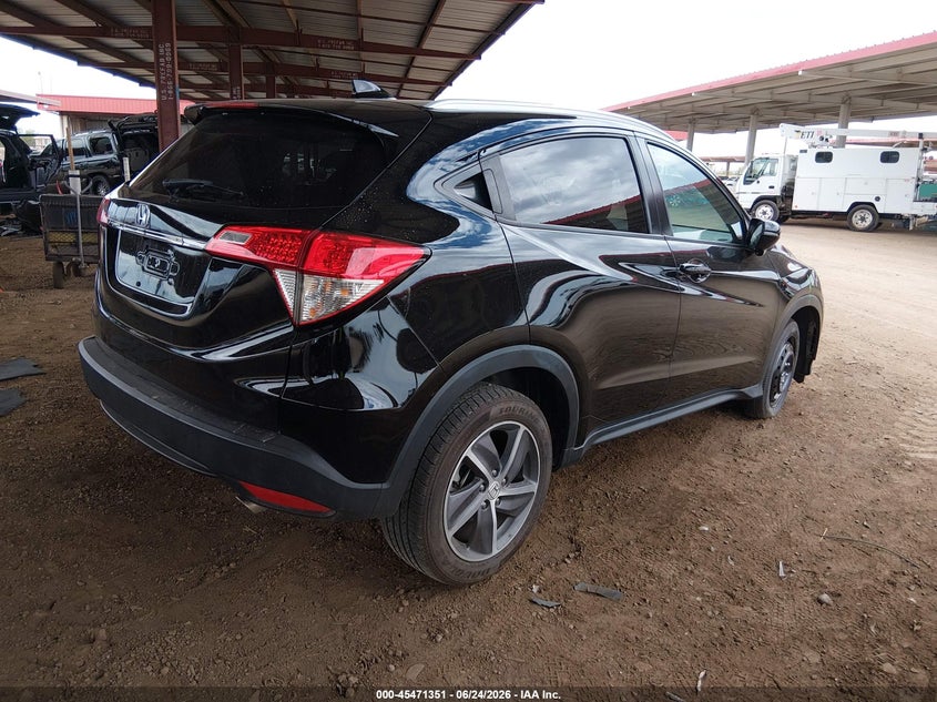 2022 Honda Hr-v VIN 3CZRU5H53NM740519 IAAI salvage auction — UNDERCARRIAGE, Wait Title, sold $7,250 on 2026-08-25 (photo 4)