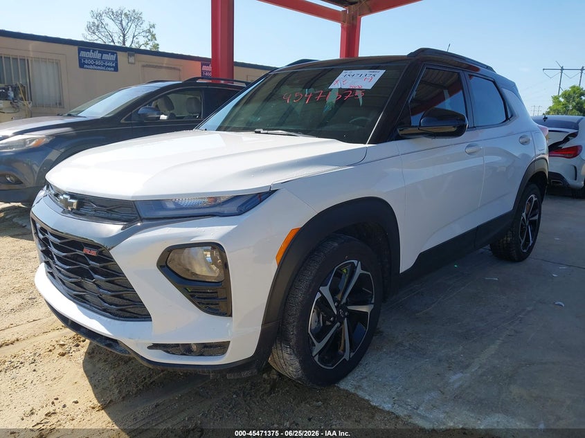 2023 Chevrolet Trailblazer VIN KL79MTSL7PB178617 IAAI salvage auction — RIGHT REAR, Salvage Title, sold $5,900 on 2026-07-28 (photo 2)