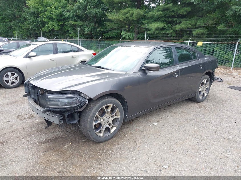 2015 Dodge Charger VIN 2C3CDXFG3FH827899 IAAI salvage auction — FRONT & REAR, Salvage Title, sold $1,950 on 2026-07-22 (photo 2)