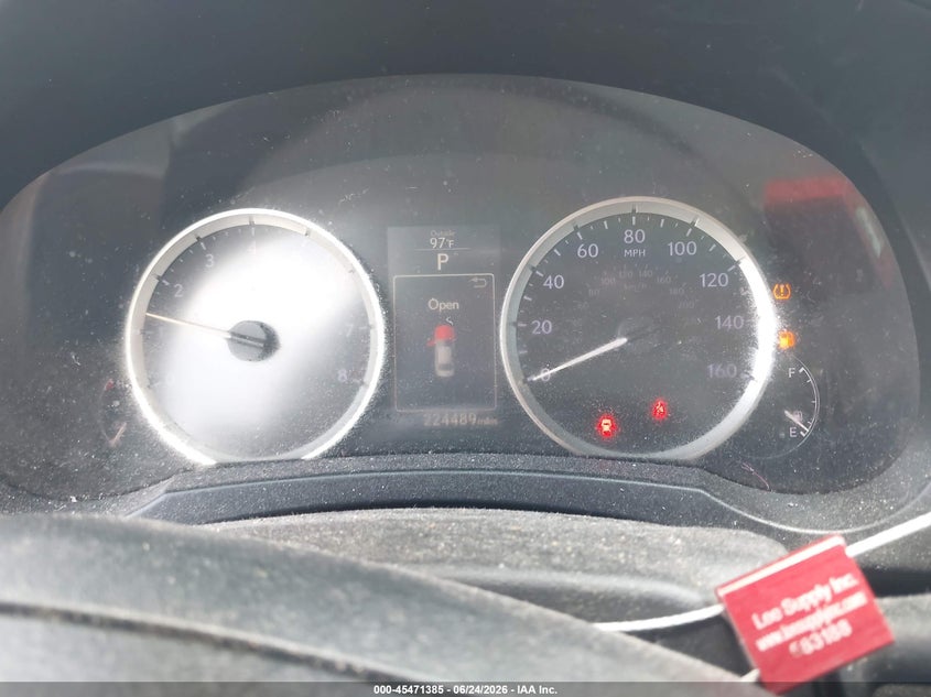 2014 Lexus Is VIN JTHBF1D23E5027789 IAAI salvage auction — NORMAL WEAR, Clear (Florida), sold $2,550 on 2026-07-30 (photo 7)