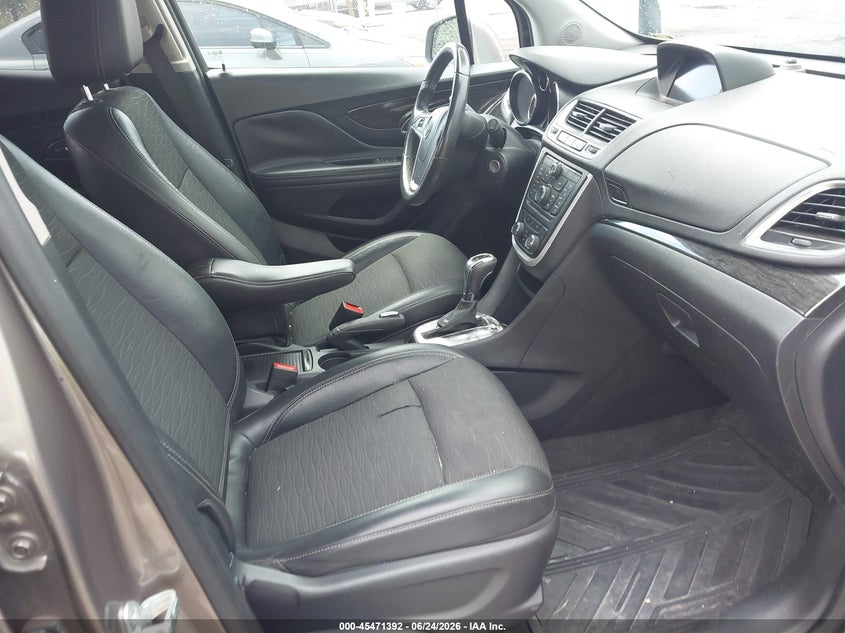 2015 Buick Encore VIN KL4CJASBXFB205685 IAAI salvage auction — EXTERIOR BURN, Salvage Title, sold $650 on 2026-07-22 (photo 5)