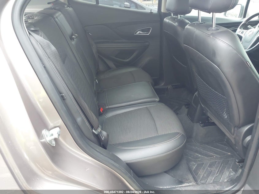 2015 Buick Encore VIN KL4CJASBXFB205685 IAAI salvage auction — EXTERIOR BURN, Salvage Title, sold $650 on 2026-07-22 (photo 8)