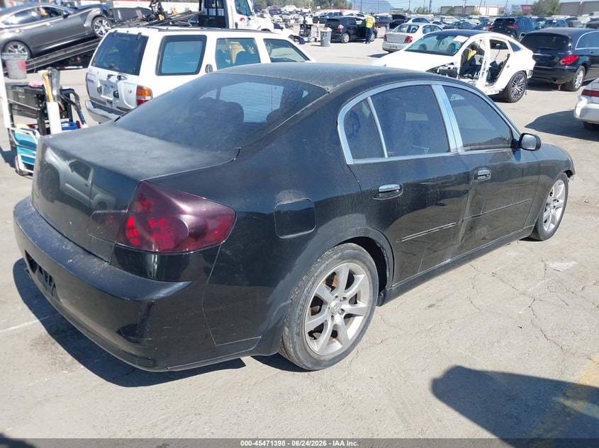 2006 Infiniti G35 VIN JNKCV51E76M514627 IAAI salvage auction — NORMAL WEAR, Salvage (California), sold $225 on 2026-07-08 (photo 4)