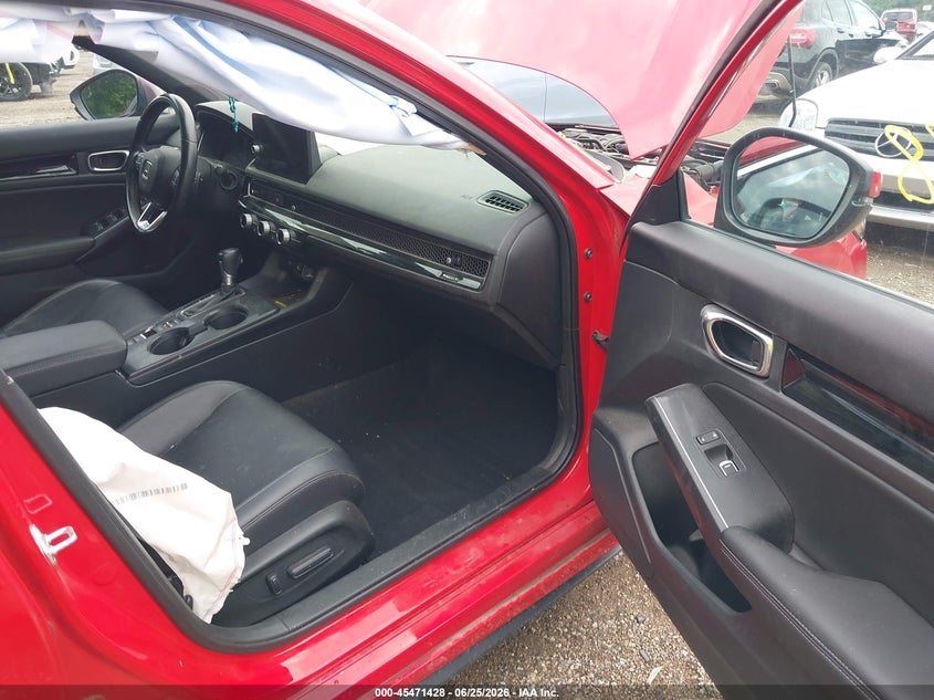 2022 Honda Civic VIN 19XFL1H80NE002184 IAAI salvage auction — RIGHT REAR, Salvage Title, sold $6,200 on 2026-07-29 (photo 5)