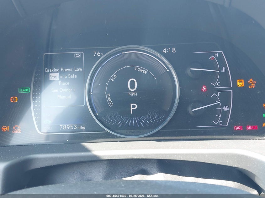 2019 Lexus ES VIN JTHB21B19K2000910 IAAI salvage auction — FRONT END, Mv-907A (New York), sold $10,300 on 2026-07-18 (photo 7)