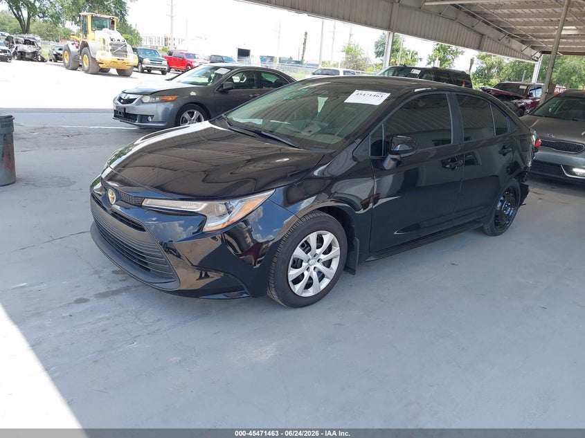 2025 Toyota Corolla VIN 5YFB4MDE4SP331151 IAAI salvage auction — REAR END, Salvage Title, sold $5,700 on 2026-07-26 (photo 2)