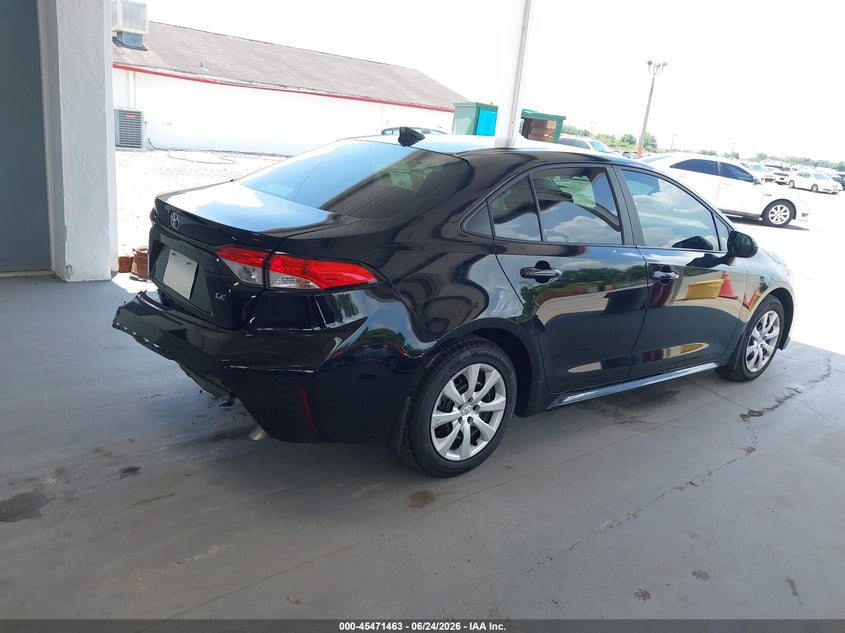 2025 Toyota Corolla VIN 5YFB4MDE4SP331151 IAAI salvage auction — REAR END, Salvage Title, sold $5,700 on 2026-07-26 (photo 4)