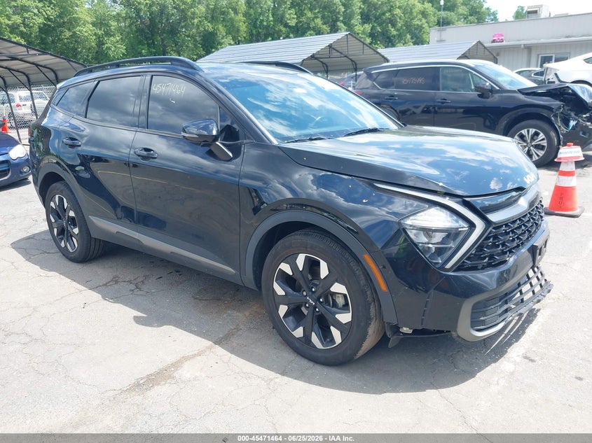 2023 Kia Sportage VIN 5XYK6CAF0PG032060 IAAI salvage auction — LEFT FRONT, Salvage (Connecticut), sold $8,900 on 2026-07-26 (photo 1)