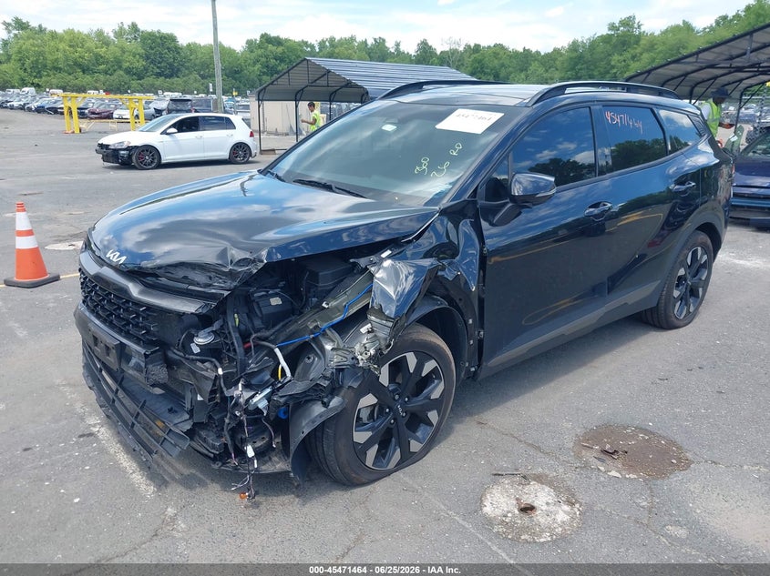 2023 Kia Sportage VIN 5XYK6CAF0PG032060 IAAI salvage auction — LEFT FRONT, Salvage (Connecticut), sold $8,900 on 2026-07-26 (photo 2)