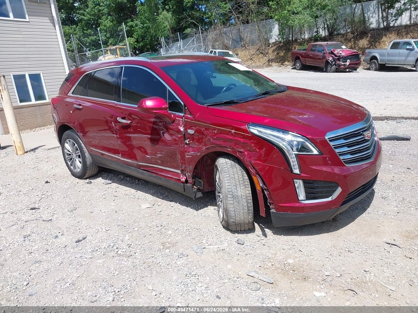 2017 Cadillac Xt5 VIN 1GYKNDRSXHZ155307 IAAI salvage auction — RIGHT FRONT, Salvage (Pennsylvania), sold $2,650 on 2026-07-22 (photo 1)