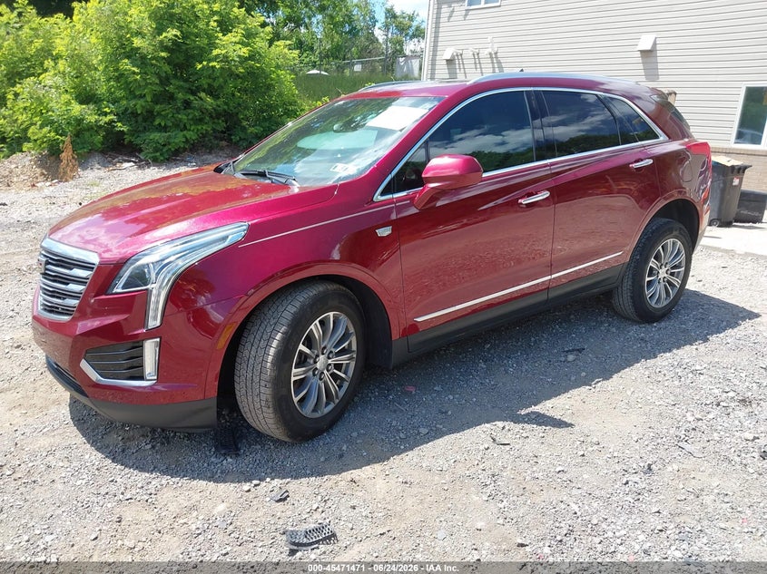 2017 Cadillac Xt5 VIN 1GYKNDRSXHZ155307 IAAI salvage auction — RIGHT FRONT, Salvage (Pennsylvania), sold $2,650 on 2026-07-22 (photo 2)
