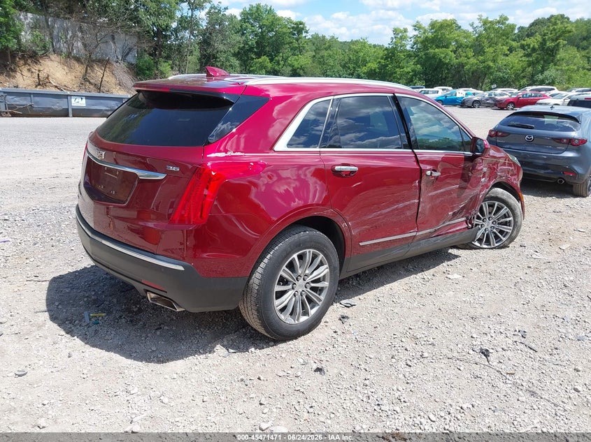 2017 Cadillac Xt5 VIN 1GYKNDRSXHZ155307 IAAI salvage auction — RIGHT FRONT, Salvage (Pennsylvania), sold $2,650 on 2026-07-22 (photo 4)
