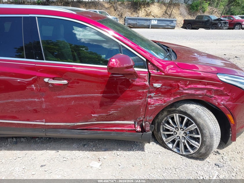 2017 Cadillac Xt5 VIN 1GYKNDRSXHZ155307 IAAI salvage auction — RIGHT FRONT, Salvage (Pennsylvania), sold $2,650 on 2026-07-22 (photo 6)