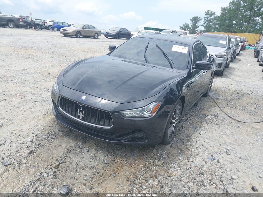 2016 Maserati Ghibli VIN ZAM57RTA7G1176358 IAAI salvage auction — SIDE, Repossession Paperwork (Georgia), sold $5,800 on 2026-07-25 (photo 2)