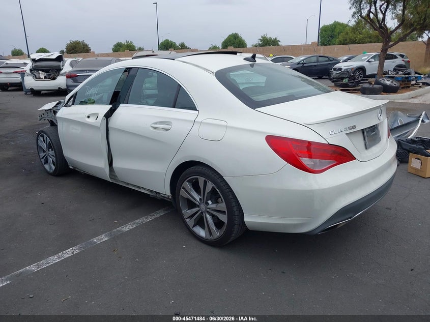 2017 Mercedes-benz Cla-klasse VIN WDDSJ4EB6HN430451 IAAI salvage auction — FRONT END, Salvage Certificate (California), sold $2,250 on 2026-07-17 (photo 3)