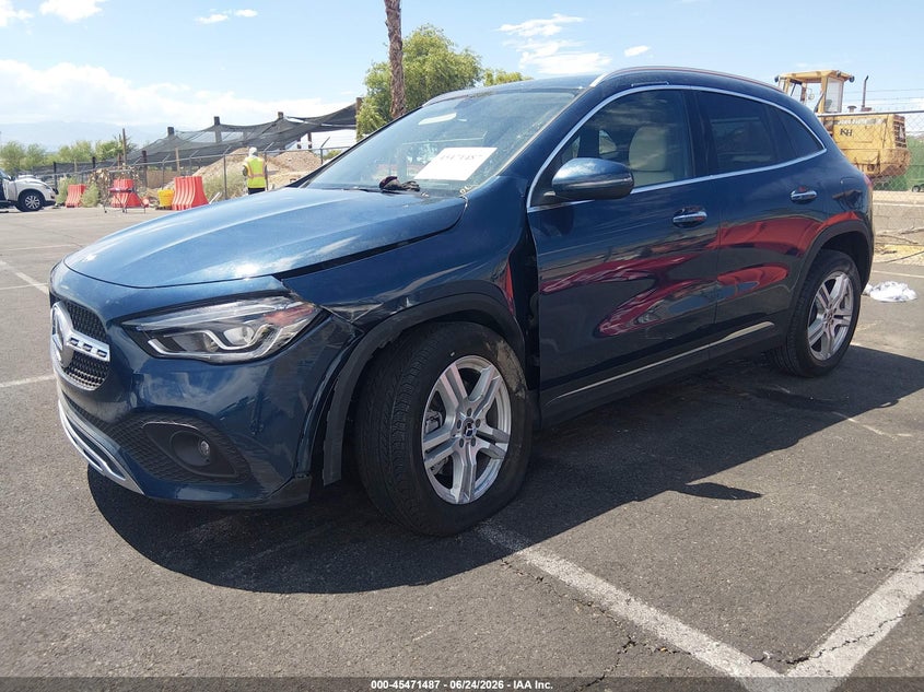 2021 Mercedes-benz Gla-klasse VIN W1N4N4GB5MJ275101 IAAI salvage auction — LEFT FRONT, Salvage (Nevada), sold $7,200 on 2026-07-17 (photo 2)