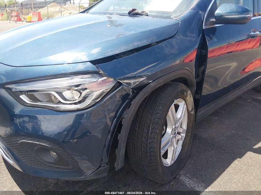 2021 Mercedes-benz Gla-klasse VIN W1N4N4GB5MJ275101 IAAI salvage auction — LEFT FRONT, Salvage (Nevada), sold $7,200 on 2026-07-17 (photo 6)